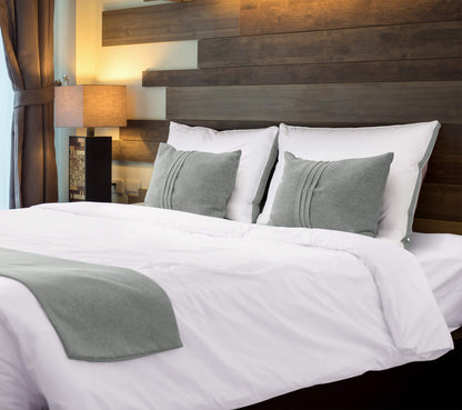 Utopia Bedding Bed Pillows for Sleeping King Size (Grey), Set of 2, Cooling Hotel Quality, Gusseted Pillow for Back, Stomach or Side Sleepers