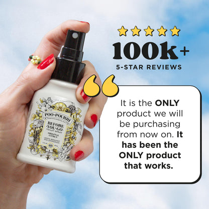 Poo-Pourri Before-You- go Toilet Spray, 4 Oz, Original Citrus