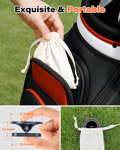 A2C Alloy Magnetic Golf Cart Phone Holder for MagSafe iPhone, Unique Golf Gifts for Men Golfers Dad Father, Gift for Him Husband, Accessories Essentials Gadgets Fits EZGO, Club Car, Yamaha - Available at All In One Marketplace Canada