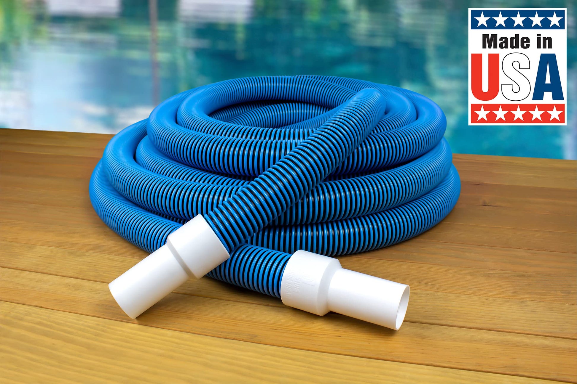 Poolmaster 33440 1-1/2" x 40' In-Ground Vacuum Hose - Classic Collection Poolmaster