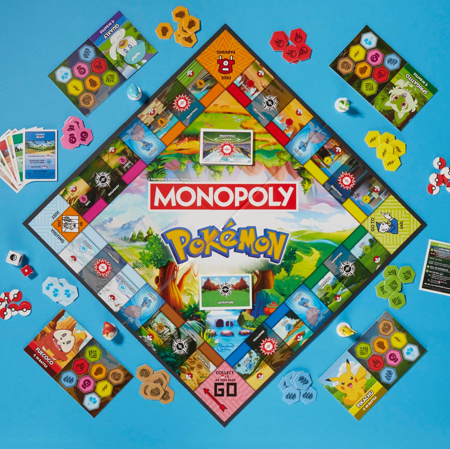 Monopoly Pokémon Edition Board Game | Ages 8 and Up | 2 to 4 Players | Kids Games for Pokémon Fans | Fun Family Games| 45 Mins. Avg. (English & French) 🍁 All In One Marketplace Canada