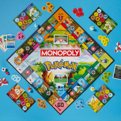 Monopoly Pokémon Edition Board Game | Ages 8 and Up | 2 to 4 Players | Kids Games for Pokémon Fans | Fun Family Games| 45 Mins. Avg. (English & French) 🍁 All In One Marketplace Canada