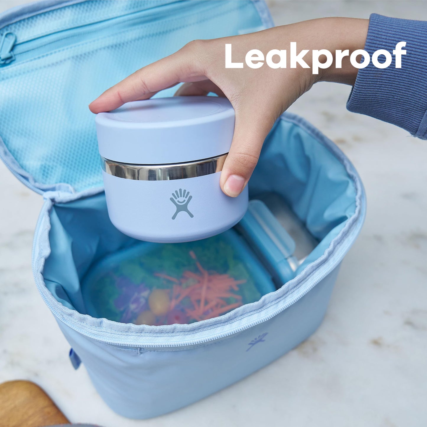 Hydro Flask 12 Oz Stainless Steel Insulated Food Jar, Leakproof and Dishwasher Safe, BPA-Free, Agave Green - Available at All In One Marketplace Canada