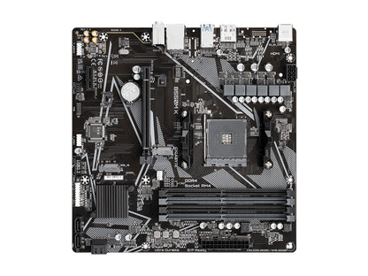 GIGABYTE B550M K (AM4/ AMD/ B550/ Micro-ATX/Dual M.2/ SATA 6Gb/s/USB 3.2 Gen 1/ Realtek GbE LAN/PCIe 4.0/ Motherboard)