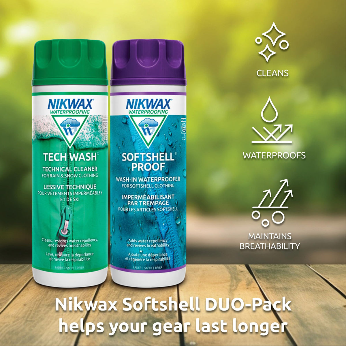 Nikwax Softshell Duo-Pack 300ml