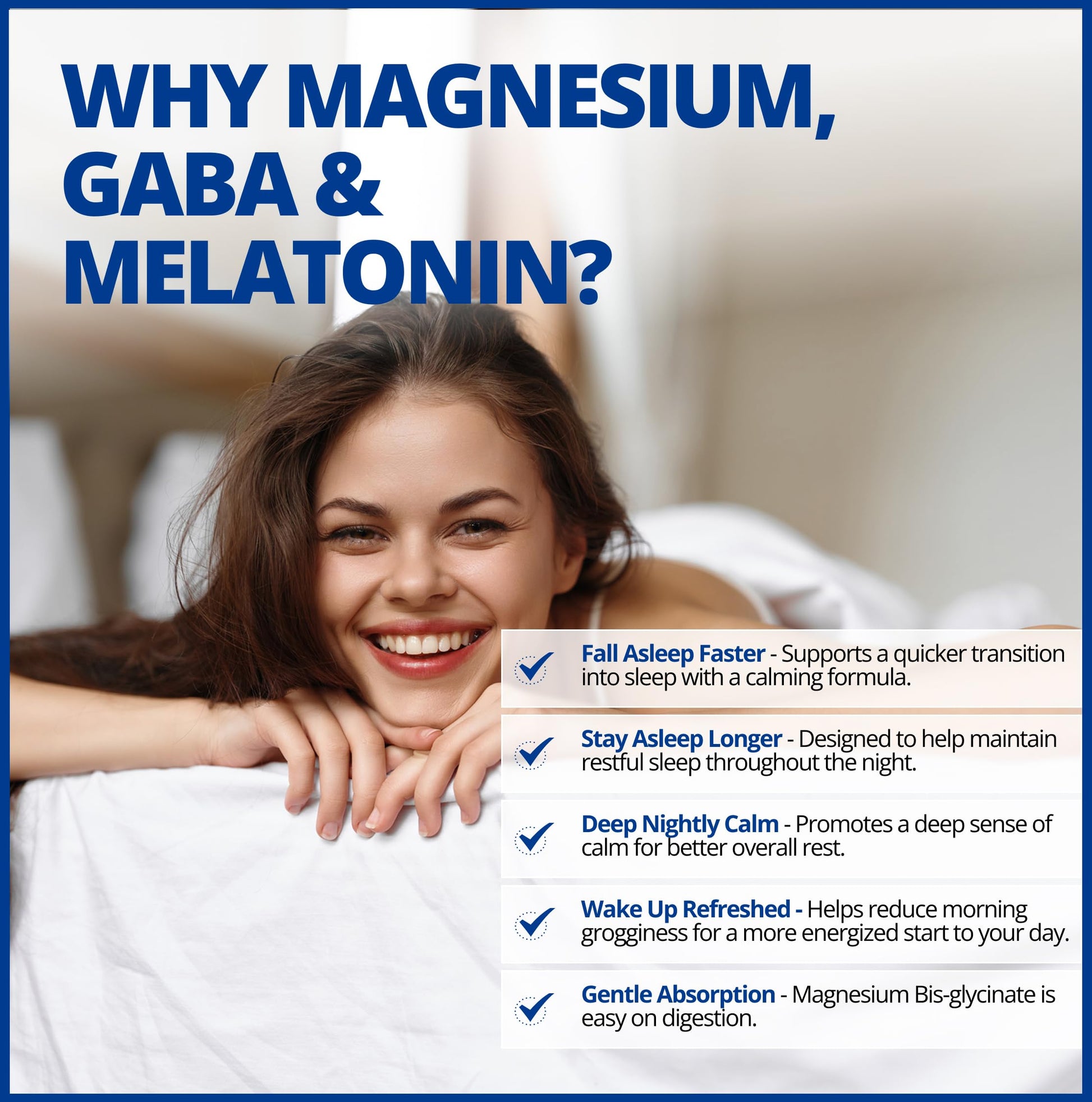 CanPrev Magnesium Bisglycinate Chelated + GABA & Melatonin, 120 Veg Caps, 120-Day Supply, Supports Restful Night, Muscle Function, Promote Relaxation & Balanced Sleep-Wake Cycle, Vegan, No GMO, Gluten - Available at All In One Marketplace Canada