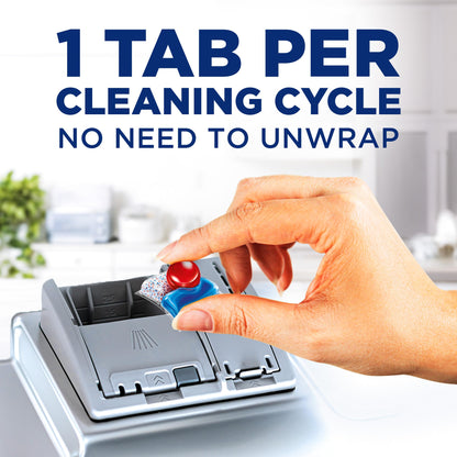 Finish Quantum Ultimate Dishwasher Detergent Pods, 3-Chamber Formula with Powerball, 2X Grease Fighting*, 24H Dried-On Stains, Deep Clean, Virtually Spotless Shine, No Pre-Rinse, 72 Tabs