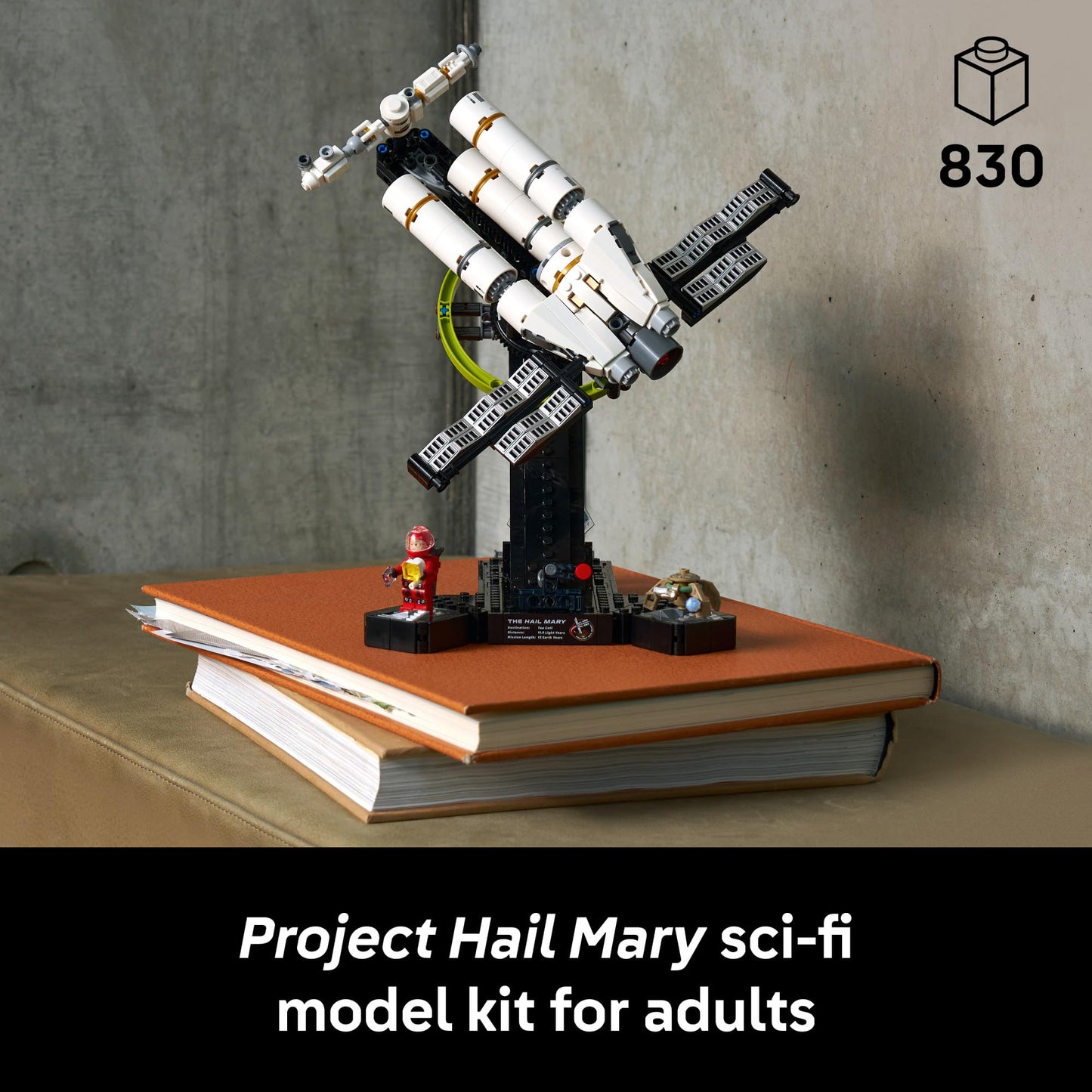 LEGO Icons Project Hail Mary Collectible Building Set for Adults - Room or Office Decor for Men & Women - Gifts for Fans of The Book - 11389 🍁 All In One Marketplace Canada