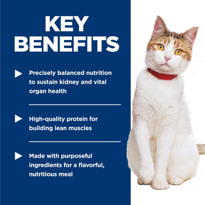 Hill's Science Diet Senior 7+ Healthy Cuisine Canned Cat Food, Roasted Chicken & Rice Medley, 2.8 oz, 24 Pack Wet cat Food Hill's Science Diet
