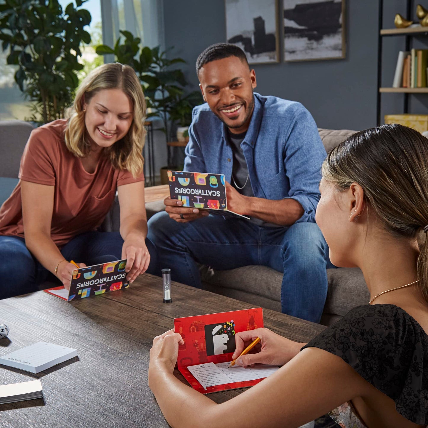 Scattergories Classic Game, Party Game for Adults and Teens Ages 13 and Up, Board Game for 2+ Players (English & French) Hasbro