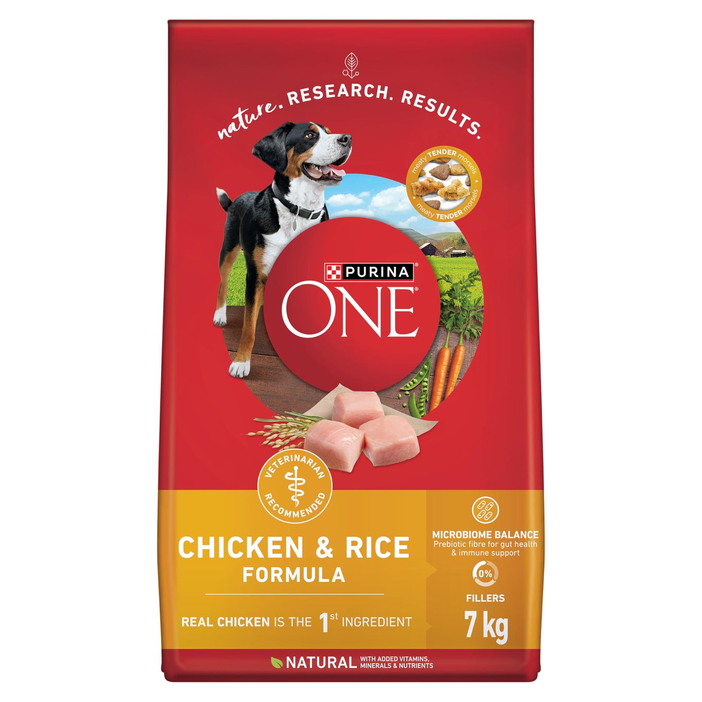 Purina ONE Dry Dog Food, Microbiome Balance with Chicken & Rice 7kg 🍁 All In One Marketplace Canada
