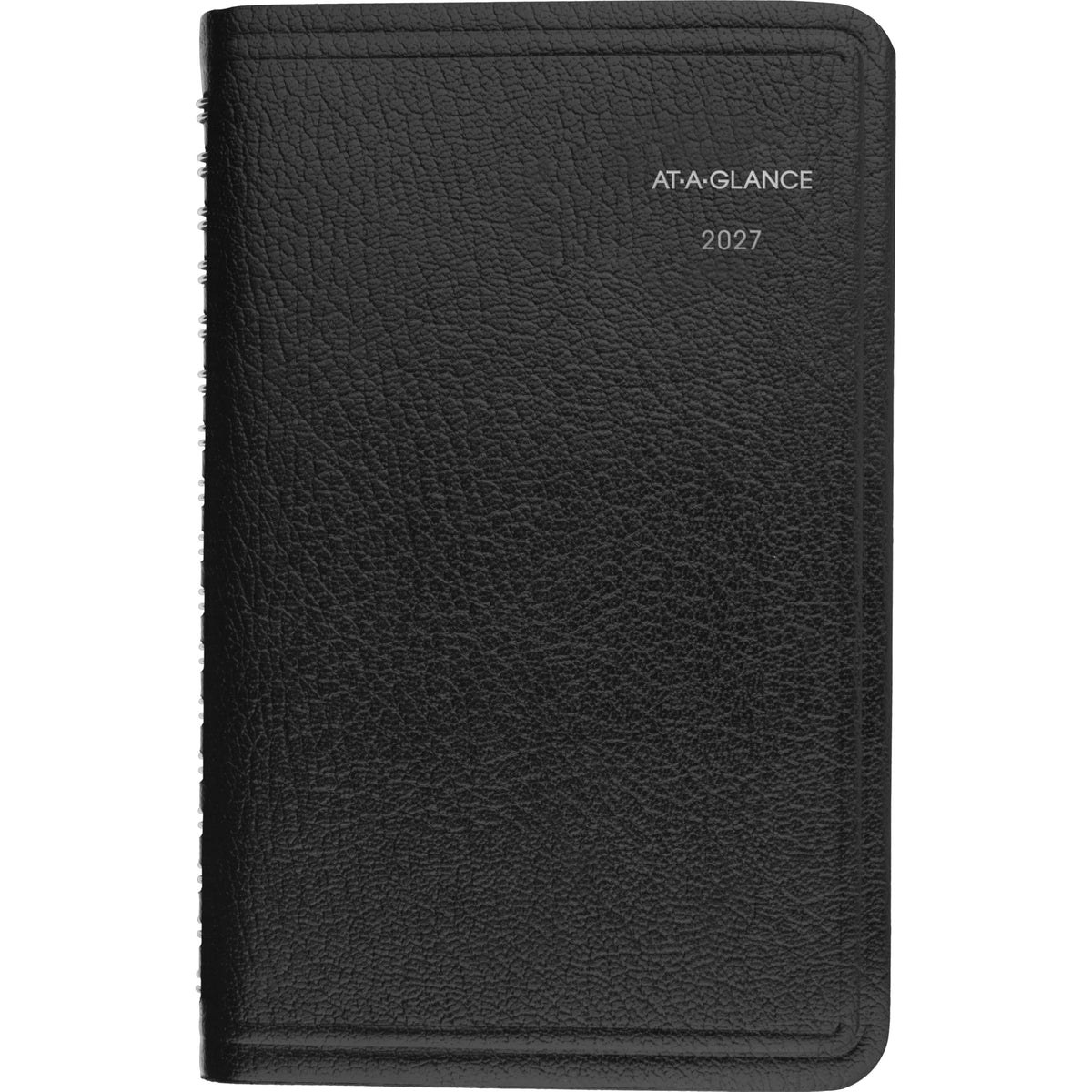 AT-A-GLANCE 2027 Appointment Book Planner, Weekly, 3.5 x 6", Pocket Size, Hourly, DayMinder, Black (G2500027)