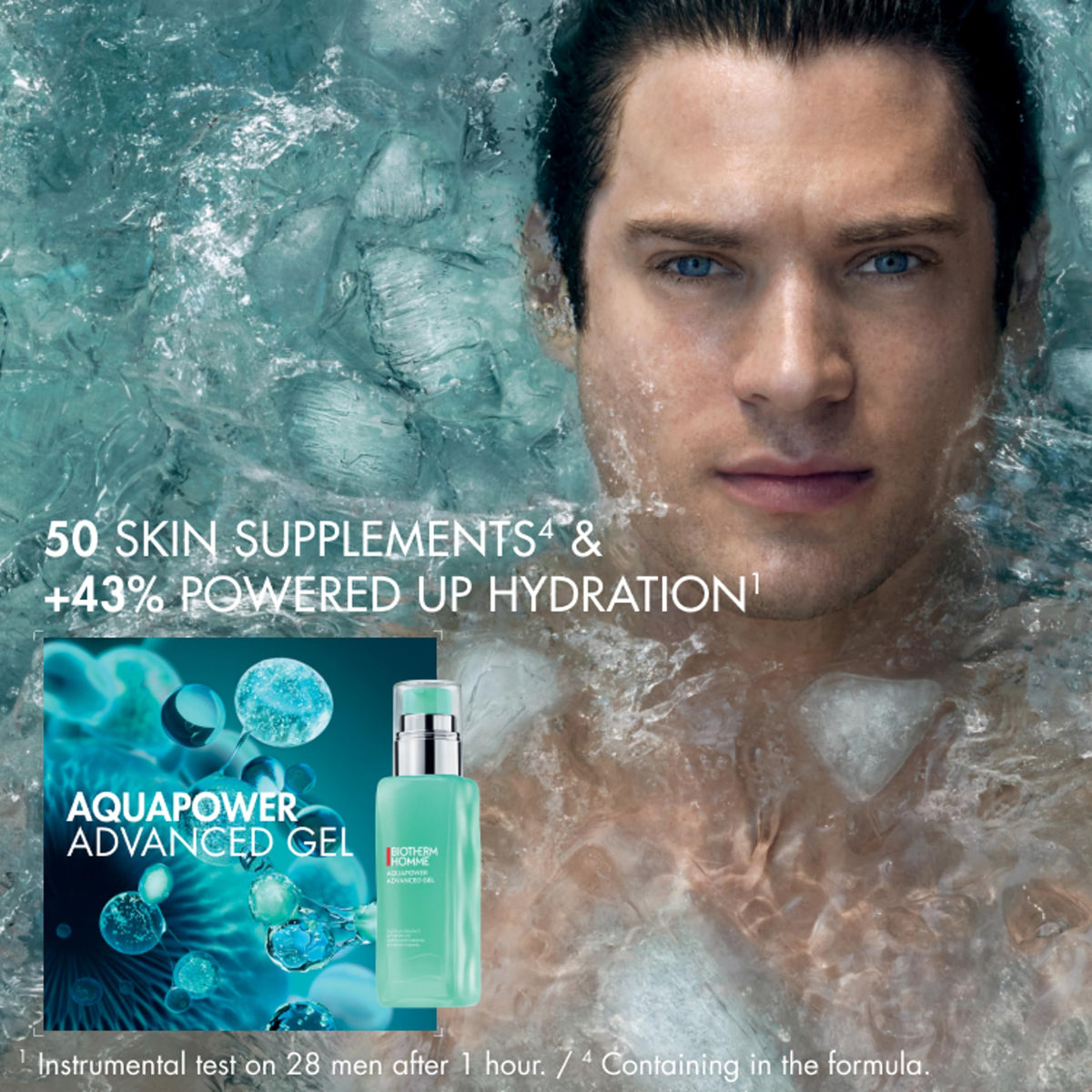 Biotherm Homme Aquapower Advanced Gel Face Moisturizer for Men
