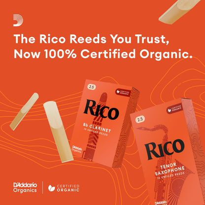 Rico Clarinet Reeds - Strength 2 1/2 - Box of 10