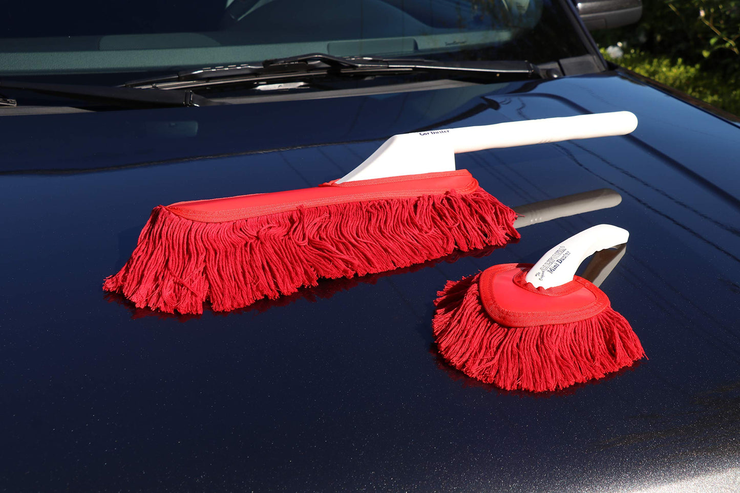 California Car Duster 62445 Detailing Kit with Plastic Handle , Red California Car Duster