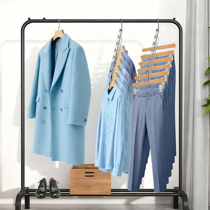 Space Saving Hangers, Magic Closet Organizer for Winter Coats & Spring Seasonal Storage, Heavy Duty Hanger Rack Holds 30Lbs, Apartment Dorm Small Closet Essentials, 8 Pack 🍁 All In One Marketplace Canada