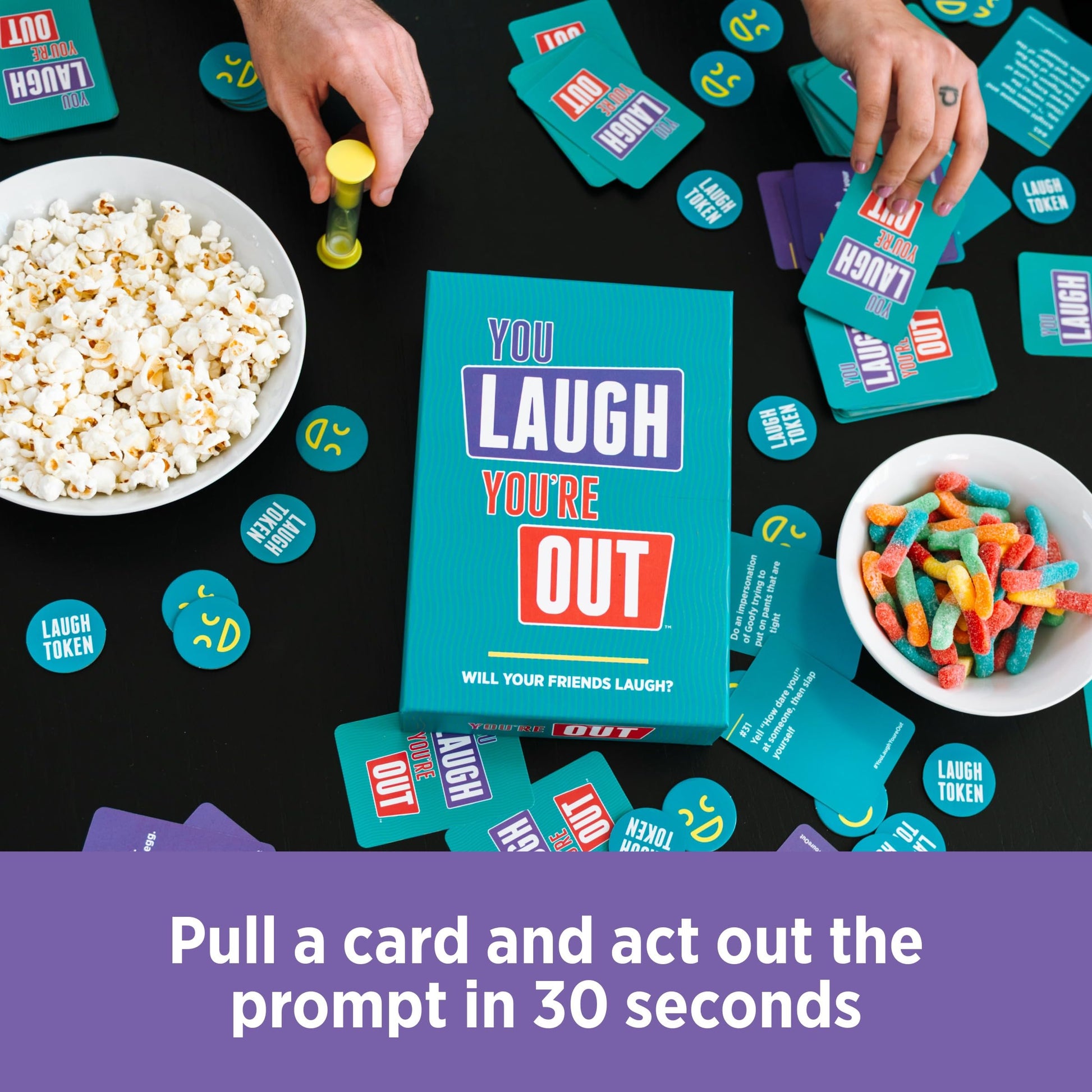 You Laugh You're Out - A Family Party Game for People Who Can't Keep A Straight Face DSS Games