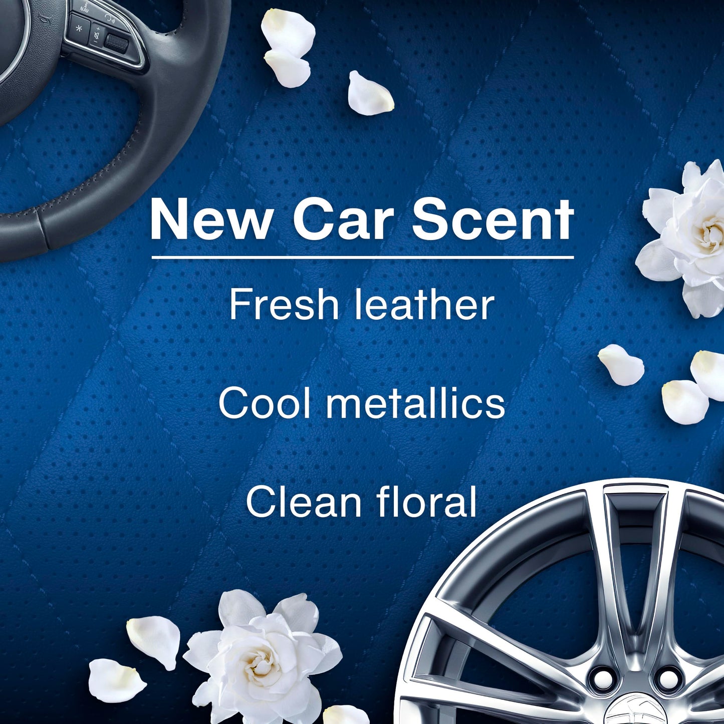 LITTLE Air Fresheners Car Air Freshener. Hanging Tree Provides Long Lasting Scent for Auto or Home. New Car Scent, 24 Air Fresheners
