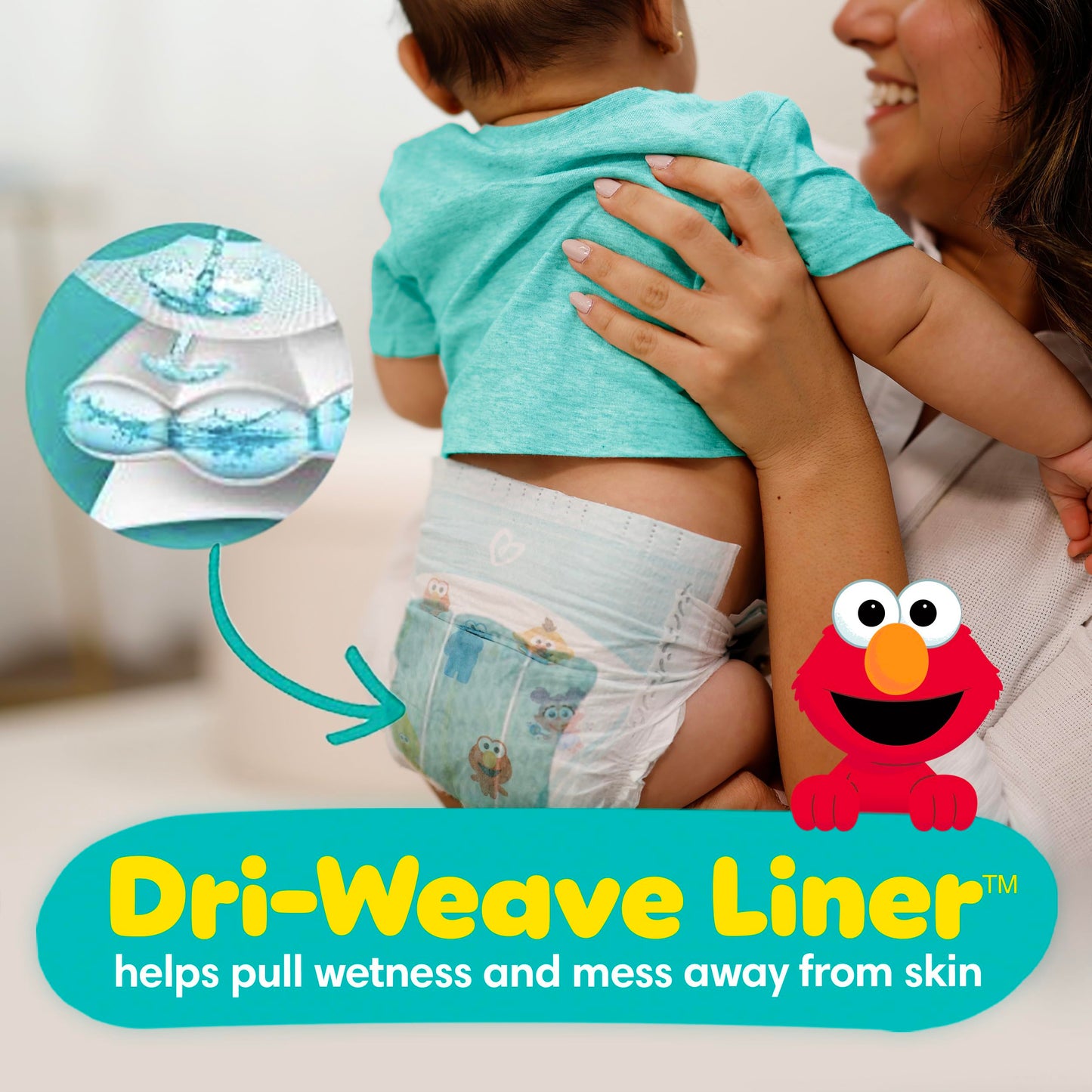 Pampers Baby Dry Diapers - Size 6, 108 Count, Absorbent Disposable Diapers