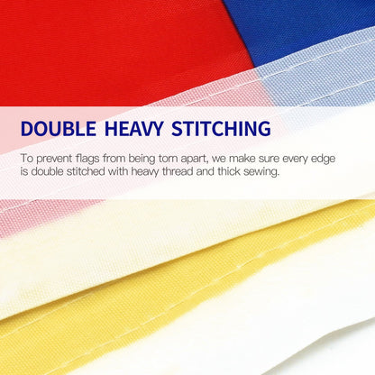 ANLEY Fly Breeze 3x5 Feet Alberta flag - Vivid Color and UV Fade Resistant - Canadian Province of Alberta Flag Polyester with Brass Grommets 3 X 5 Ft - Available at All In One Marketplace Canada