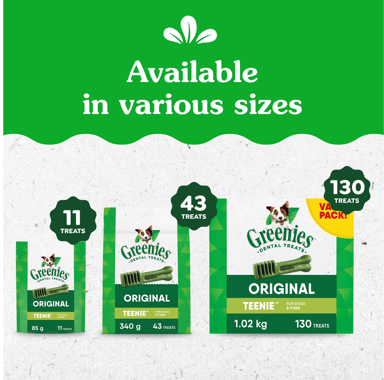 Greenies Adult Dog Treats, 765g Greenies
