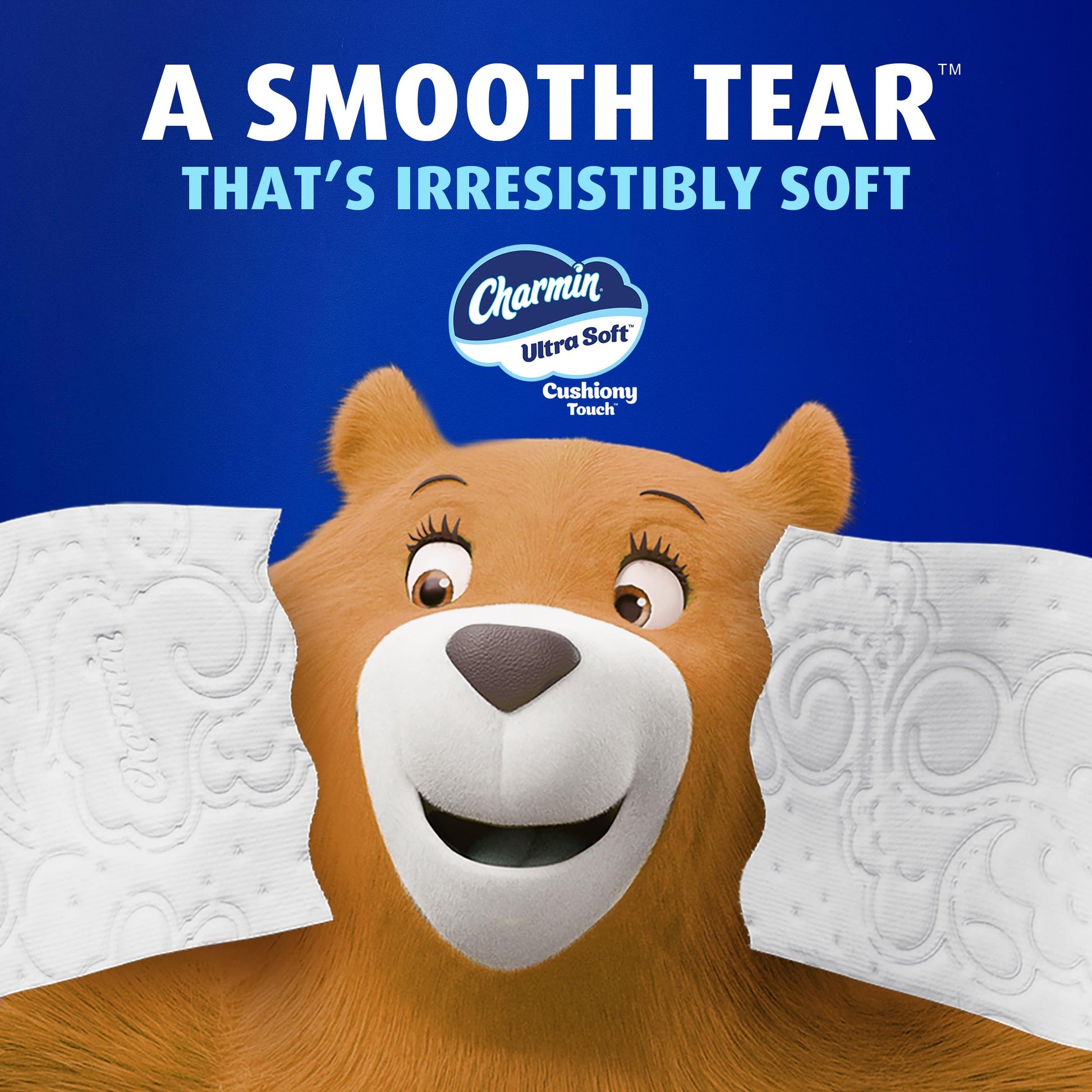 Charmin Toilet Paper Ultra Soft Cushiony Touch, 12 Family Mega XL Rolls = 84 Regular Rolls