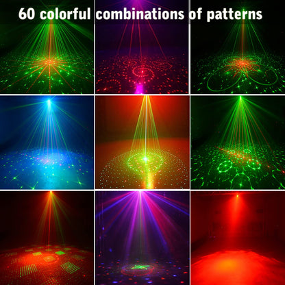 DJ Disco Light, Stage Party Lights, Rechargeable Laser Light Sound Activated RGB Led Flash Strobe Projector with Remote Control for Christmas Karaoke Pub KTV Bar Birthday Wedding 🍁 All In One Marketplace Canada