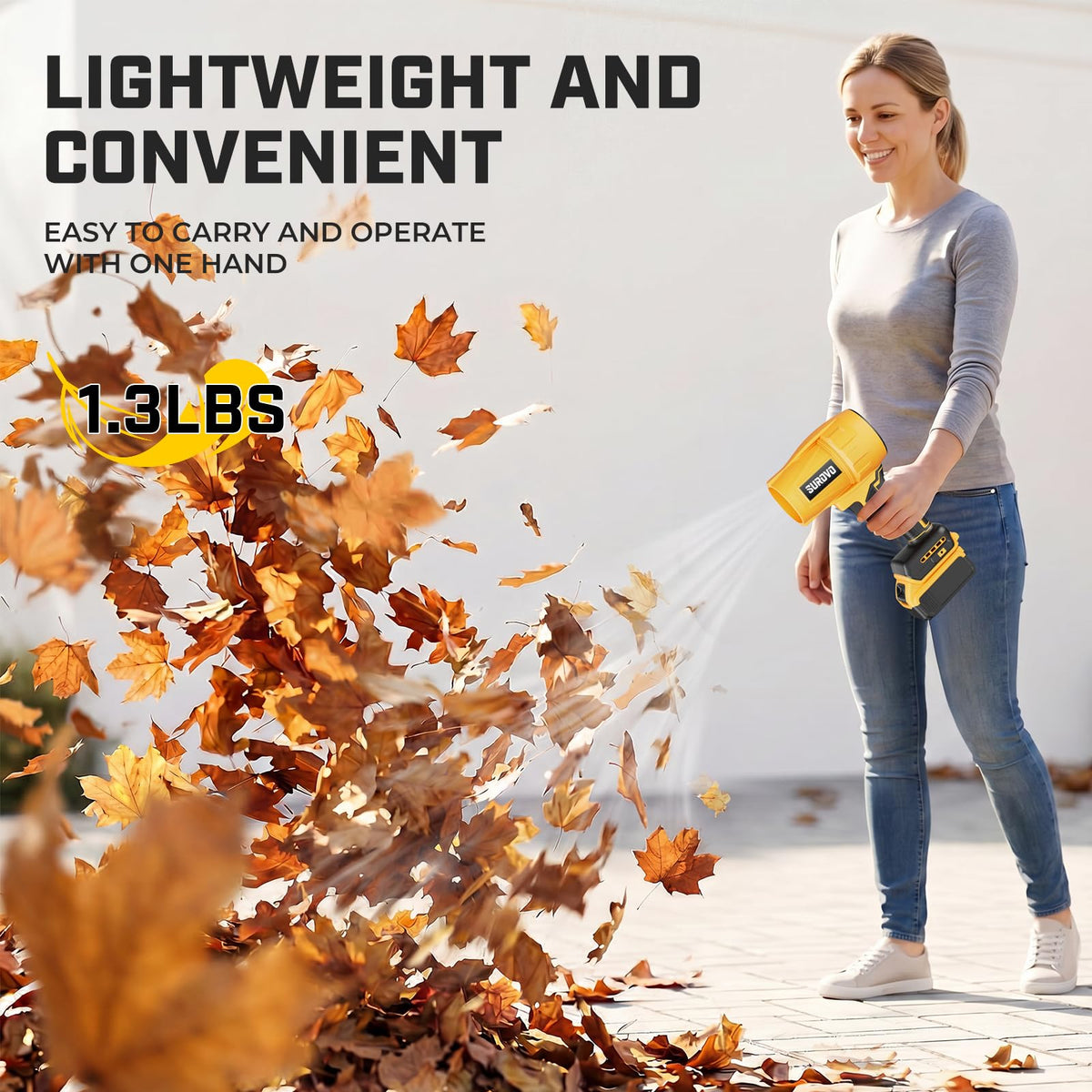 Cordless Leaf Blower Compatible with Dewalt 20V MAX Battery (Bare Tool) 🍁 All In One Marketplace Canada