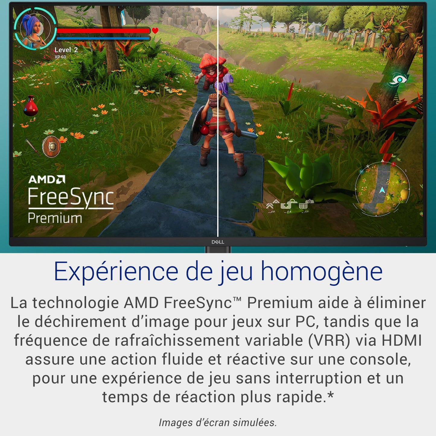Dell 27 240Hz Gaming Monitor - SE2726HG - 27-inch FHD (1920x1080) 240Hz Display, in-Plane Switching (IPS) Technology, AMD FreeSync Premium, TÜV 3-Star, 2X HDMI, DisplayPort 1.4, Tilt Dell