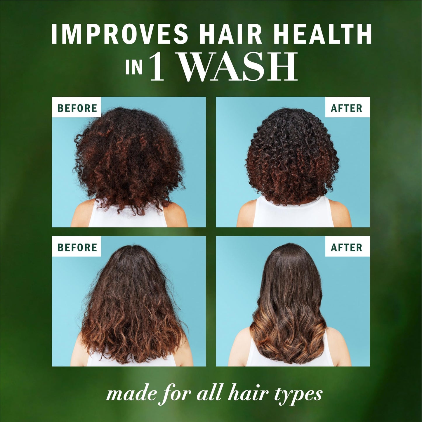 Herbal Essences, Argan Oil Paraben Free Shampoo and Conditioner, Dual Pack, Hair Repair, with Certified Camellia Oil and Aloe Vera, For All Hair Types, Especially Damaged Hair, 600 mL Each - Available at All In One Marketplace Canada