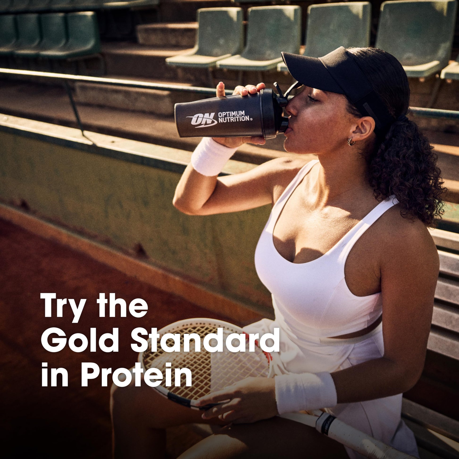 Optimum Nutrition Gold Standard 100% Whey Protein Powder, 907g - Vanilla Ice Cream - 29 servings (packaging may vary)