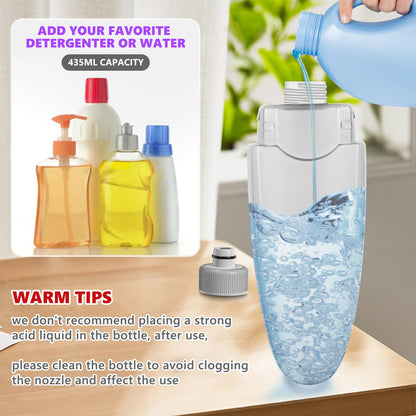 Spray Mops for Hardwood Floor Cleaning, Microfiber Flat Floor Mop with Washable Reusable Pads, Dust Wood Laminate Tile Wet Dry Mopping Head Fit for Disposable Dry Wet Sweeping Refills Cloths - Available at All In One Marketplace Canada