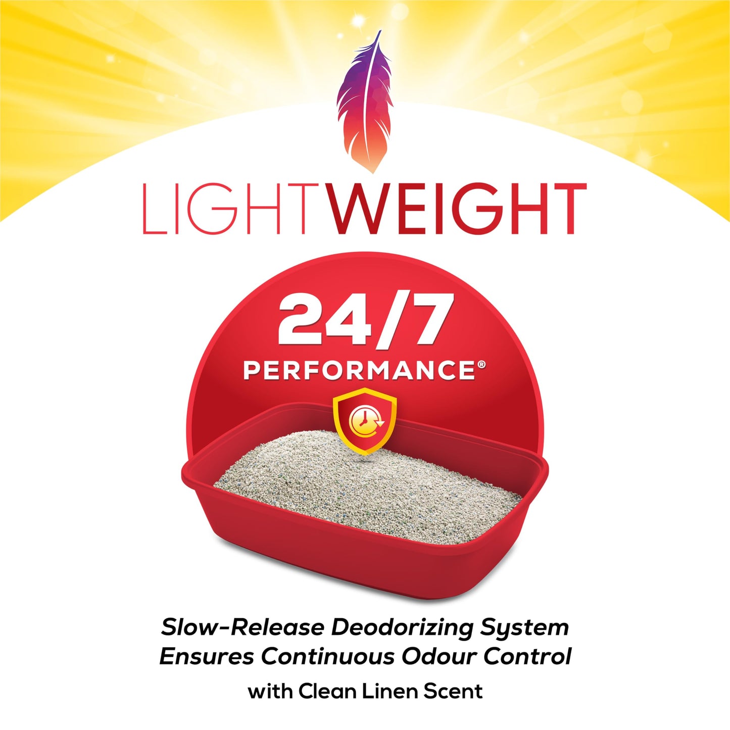 Tidy Cats 24/7 Performance Cat Litter, LightWeight Multi-Cat - 5.44 kg Box