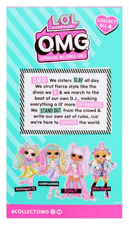 L.O.L. Surprise! OMG Doll Bubblegum DJ