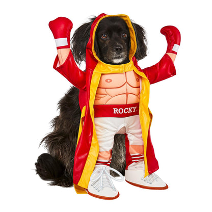 Costume pour animal de compagnie Rubies Rocky pour soirées à thème et Halloween, tel qu'illustré, taille M