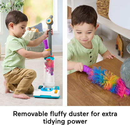 Fisher-Price Laugh & Learn 2-in-1 Vacuum with Duster