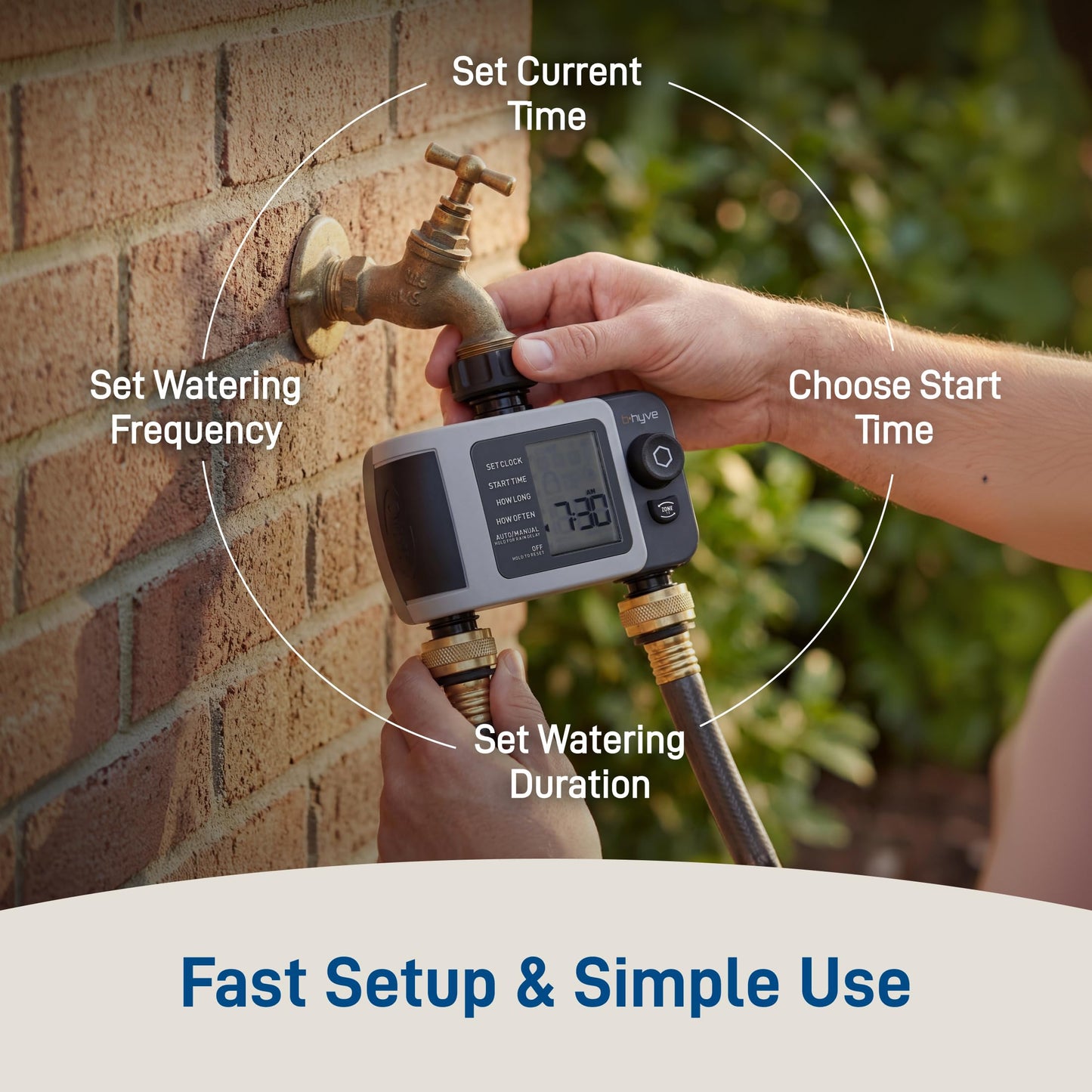 Orbit 24632 B-hyve XD 2-Port Smart Hose Watering Timer Orbit