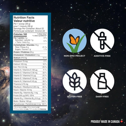 Vega Premium All-in-One Nutrition Protein Powder – 20g Plant-Based Vegan Protein, Vitamins & Probiotics, Natural, 862g (22 Servings) 🍁 All In One Marketplace Canada