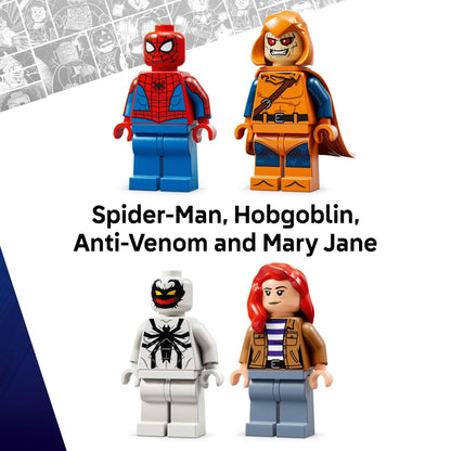 LEGO Marvel Peter Parker’s Apartment - Super Hero Building Toy with 4 Minifigures - Spider-Man and Hobgoblin Battle - Collectible Gift for Kids, Boys and Girls, Ages 8+ - 76317 🍁 All In One Marketplace Canada