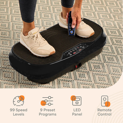 Lifepro Waver Mini Vibration Plate Exercise Machine, Compact & Powefull LifePro