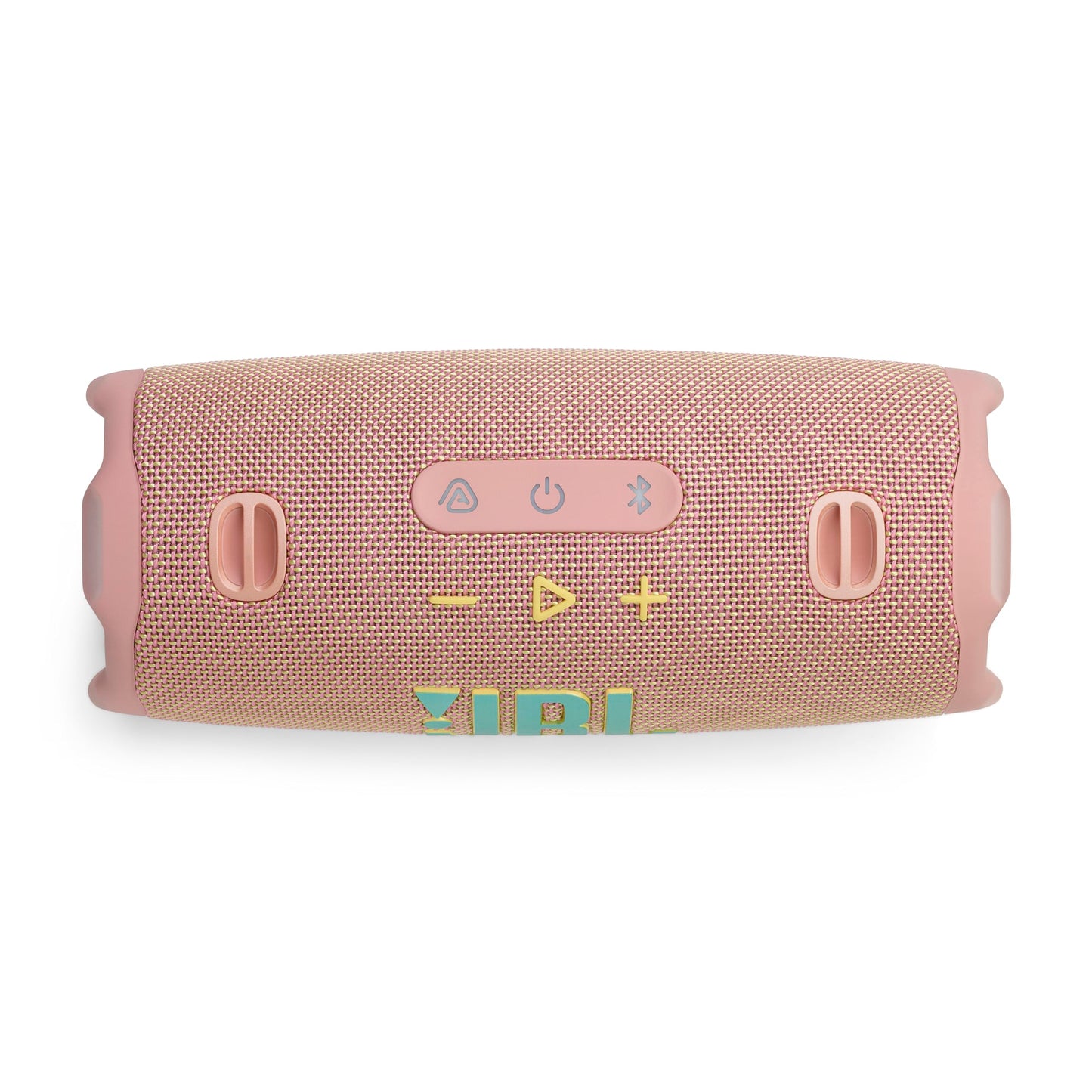 JBL Charge 6 - Portable Waterproof & Drop-Proof Bluetooth Speaker, Bold Pro Sound with AI Sound Boost, 28Hrs of Playtime, Built-in powerbank & Comes with a Sturdy/Removable Carrying Strap (Pink)