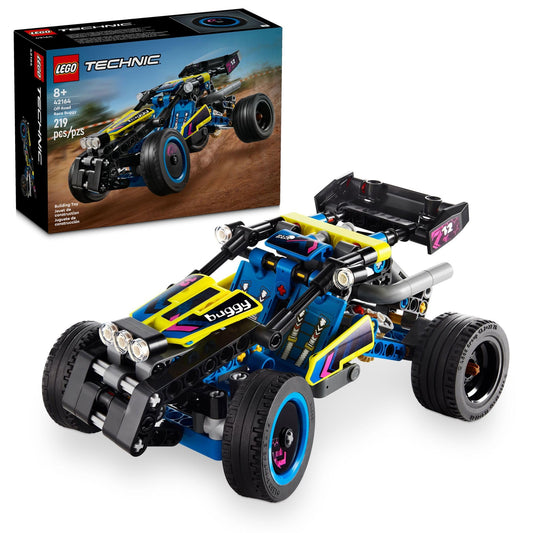 LEGO Technic Off-Road Race Buggy Buildable Car Toy, Cool Toy for 8 Year Old Boys, Girls and Kids who Love Rally Contests, Race Car Toy Featuring Moving 4-Cylinder Engine and Working Suspension, 42164 - Available at All In One Marketplace Canada