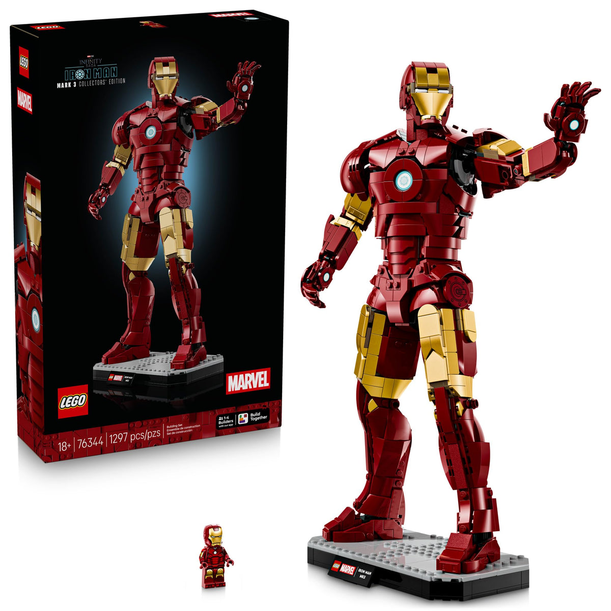 LEGO Marvel Iron Man Mark 3 Collectors’ Edition 76344