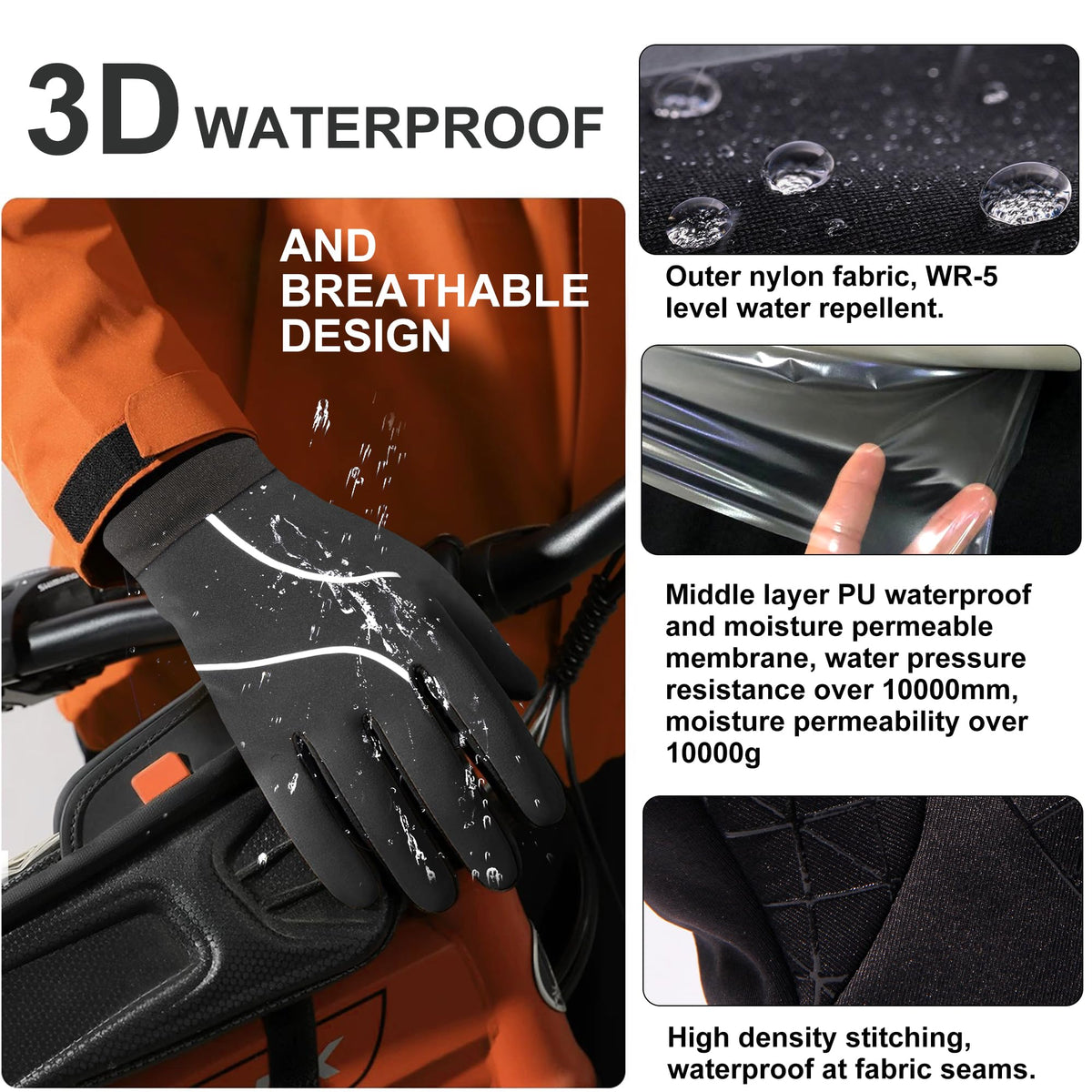 Origem Warm Winter Running Gloves for Men Women, 3M Thinsulate Touch Screen 🍁 All In One Marketplace Canada