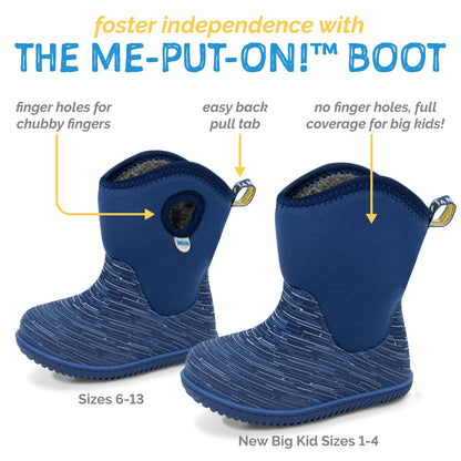 Jan & Jul Waterproof Winter Boots for Toddlers (Grey Birch, US 7) 🍁 All In One Marketplace Canada