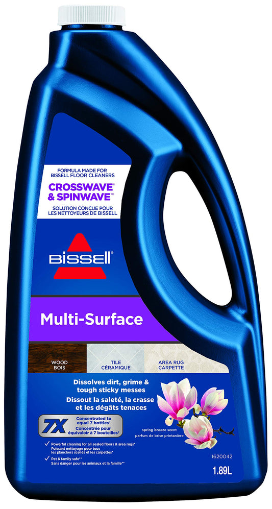 BISSELL Multi-Surface Formula for CrossWave & SpinWave, Wet/Dry Vacuum Solution (64oz), 1789N - Available at All In One Marketplace Canada