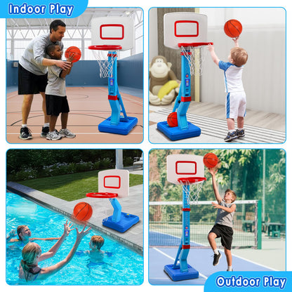 Toddler Basketball Hoop Set, Adjustable Kids Basketball Hoop for Boys Girls 🍁 All In One Marketplace Canada