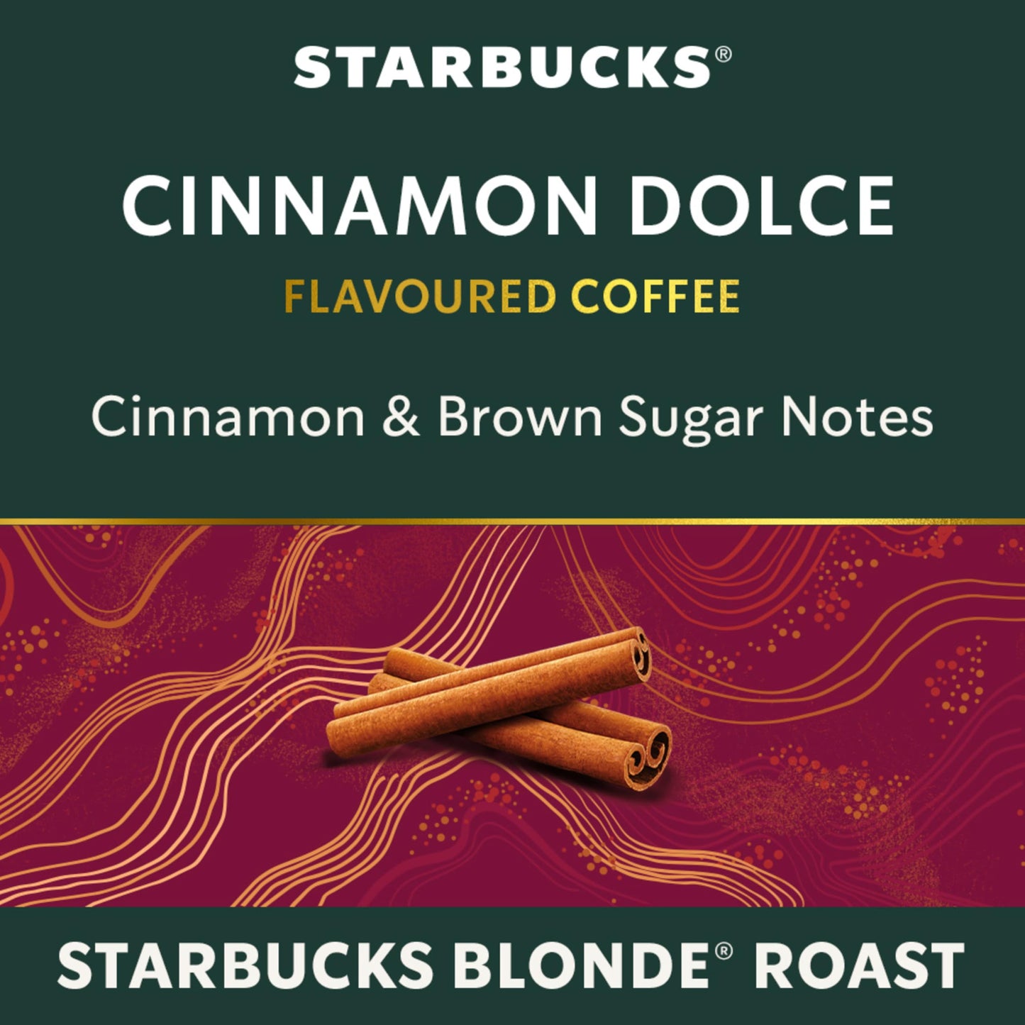STARBUCKS Cinnamon Dolce for NESPRESSO VERTUO Coffee, 4 Boxes, 400 g Starbucks