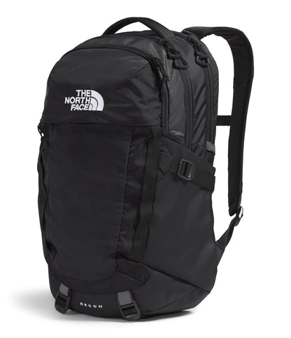 THE NORTH FACE Recon Everyday Laptop Backpack | Water Repellent Finish, 16" Laptop Sleeve, 2 Water Bottle Pockets, TNF Black/TNF Black-NPF, One Size