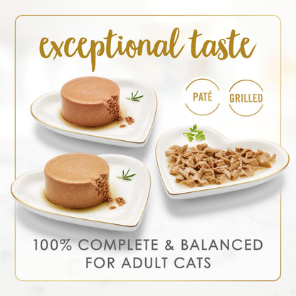 Fancy Feast Wet Cat Food, Collection Variety Pack 3 Flavours - 85 g Can (30 Pack)